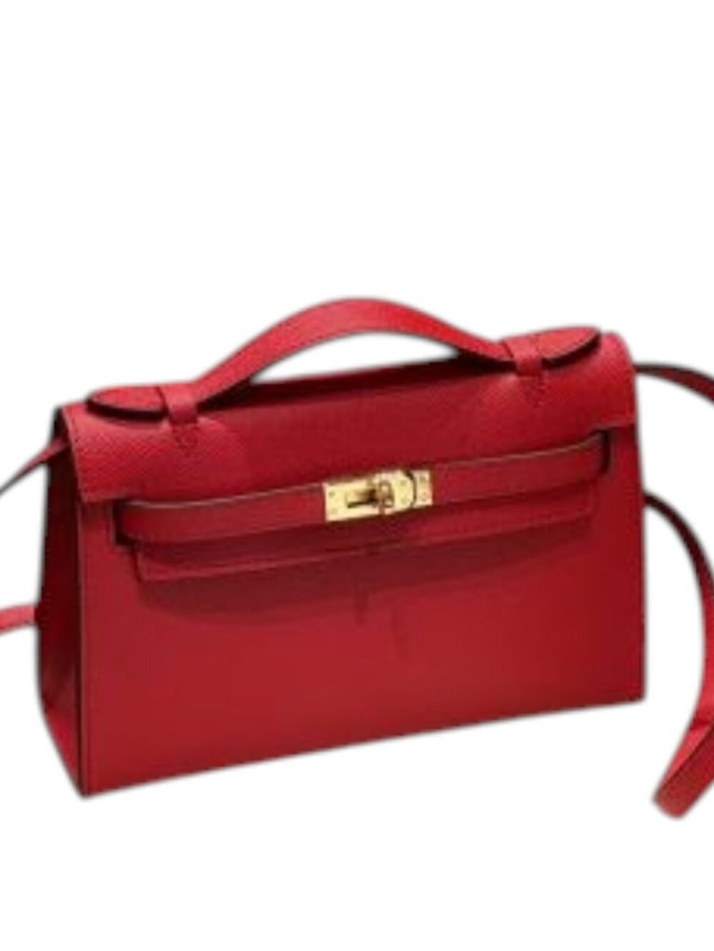 The Kinsley Mini Clutch - Red